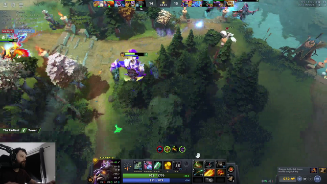 Sanest DOTA 2 player