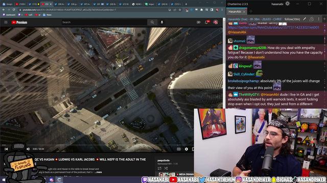 Hasan about his relationship with Xqc and the Juicers