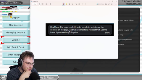 Ohnepixel finds a loophole to allow him to review  cs2 vacban training clips on stream after devs say he cannot