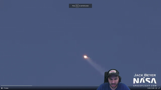 Another Space Rocket Drifting and Exploding on the same week
