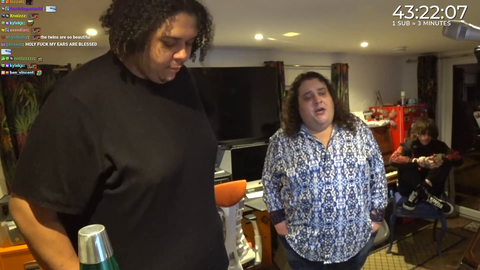 Zoil does opera singing with Jon Antoine