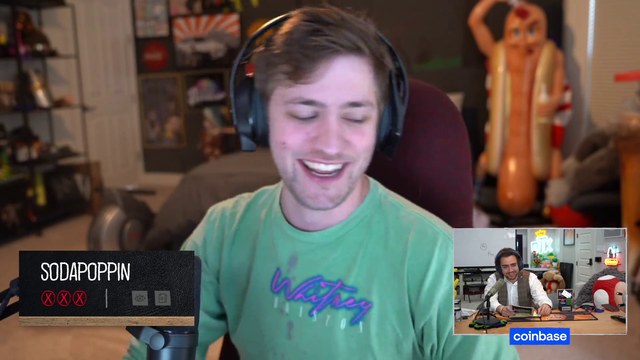 Soda is a happy man