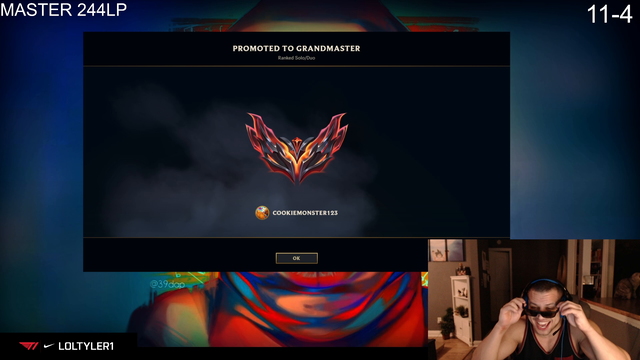 two weeks later and t1 is grandmasters on the easiest role in the game