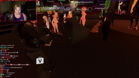 Willneff confessed to a mute in VRChat