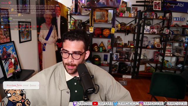 xQc always jumping on Hasan hate train