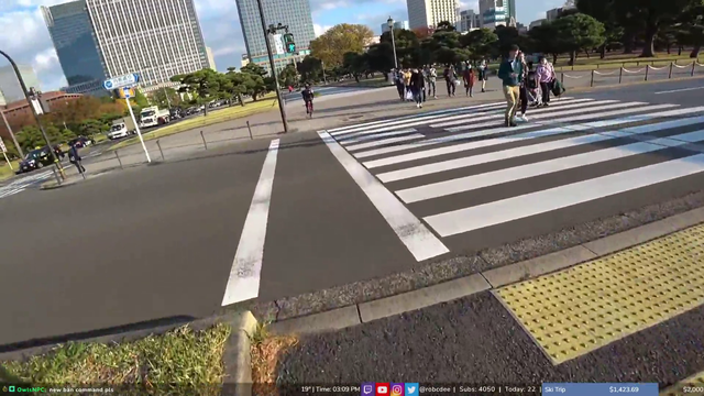 Rob snipes Hitch in Tokyo
