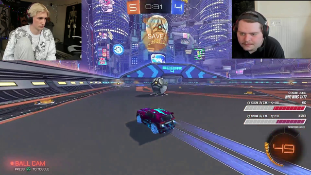 Jesse fights xQc