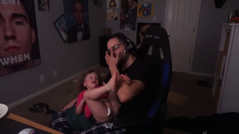 Emi kicks erobb's headset and glasses off