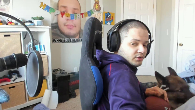 Erobb221's dog loves him