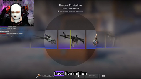 Chatter asked Anomaly what would he choose