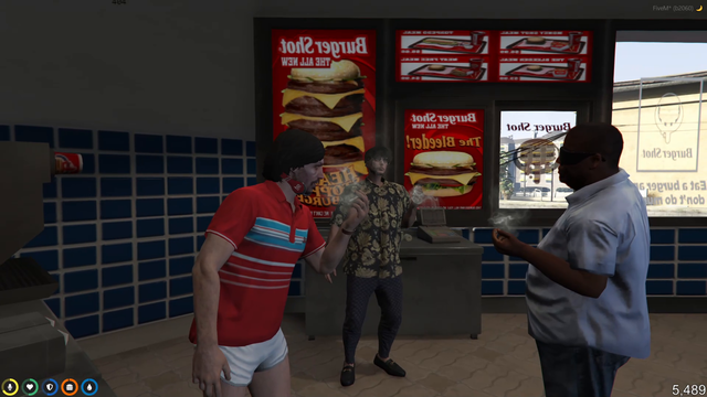 burger shot after hours.