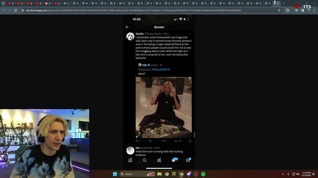 xqc gets twitter'd