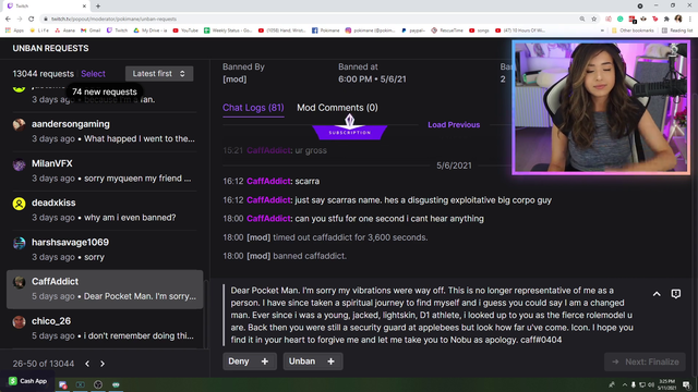Poki unban request