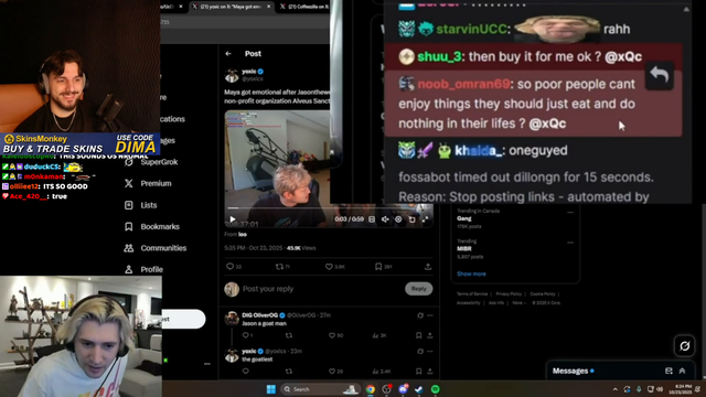 Dima fixes xqc