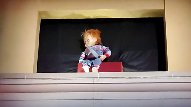 Chucky is a meanie