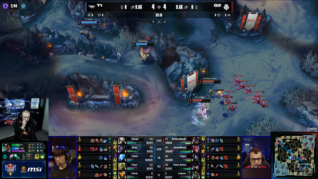 Hans Sama crazy outplay vs T1