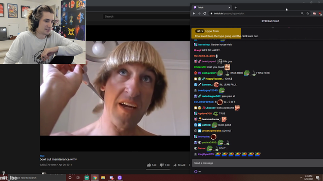 xQc going to give himself a bowlcut like his in-game character in hopes he'll get unbanned