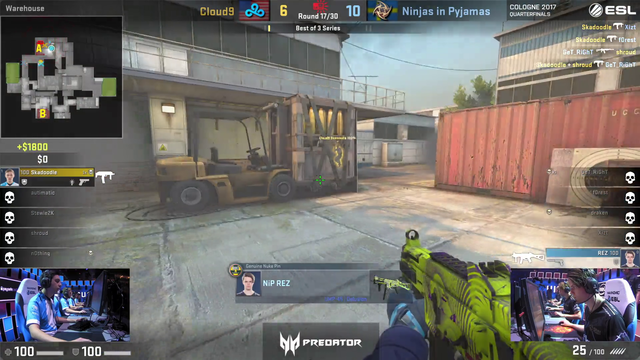 ESL Camera man confuse everyone