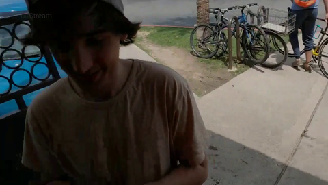 Mitch caught creeping