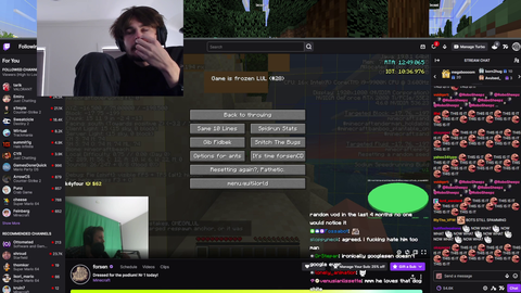 k4yfour on why it could take forsen over a year to beat xQc's Minecraft record despite playing 6 hours a day