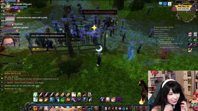 Emiru and Mizkif have the craziest deathroll in classic WoW thus far