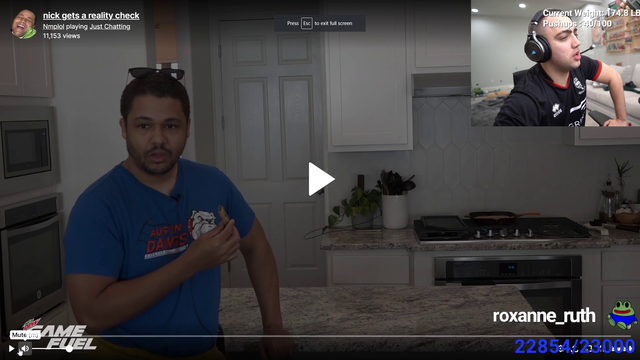 Mizkif - Miz compliments xqc FeelsStrongMan Clap