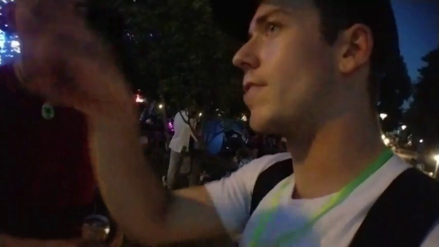 Jake trolls guy by giving him 'media pass' into Ultra