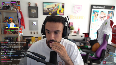 Spanish streamer Illojuan discovers leaked GTA6 map live on stream