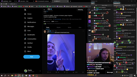 xQc is finally ready for his Chess matches after multiple hours.