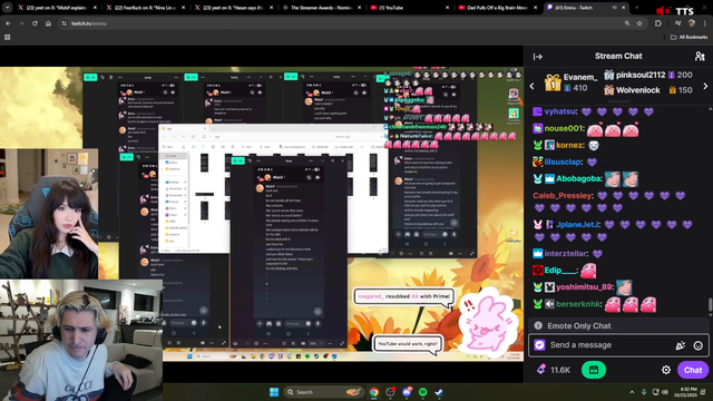 Emiru shares the messages Mizkif sent her