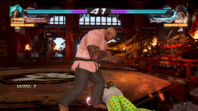 Tekken players settle their differences, and take a nap together
