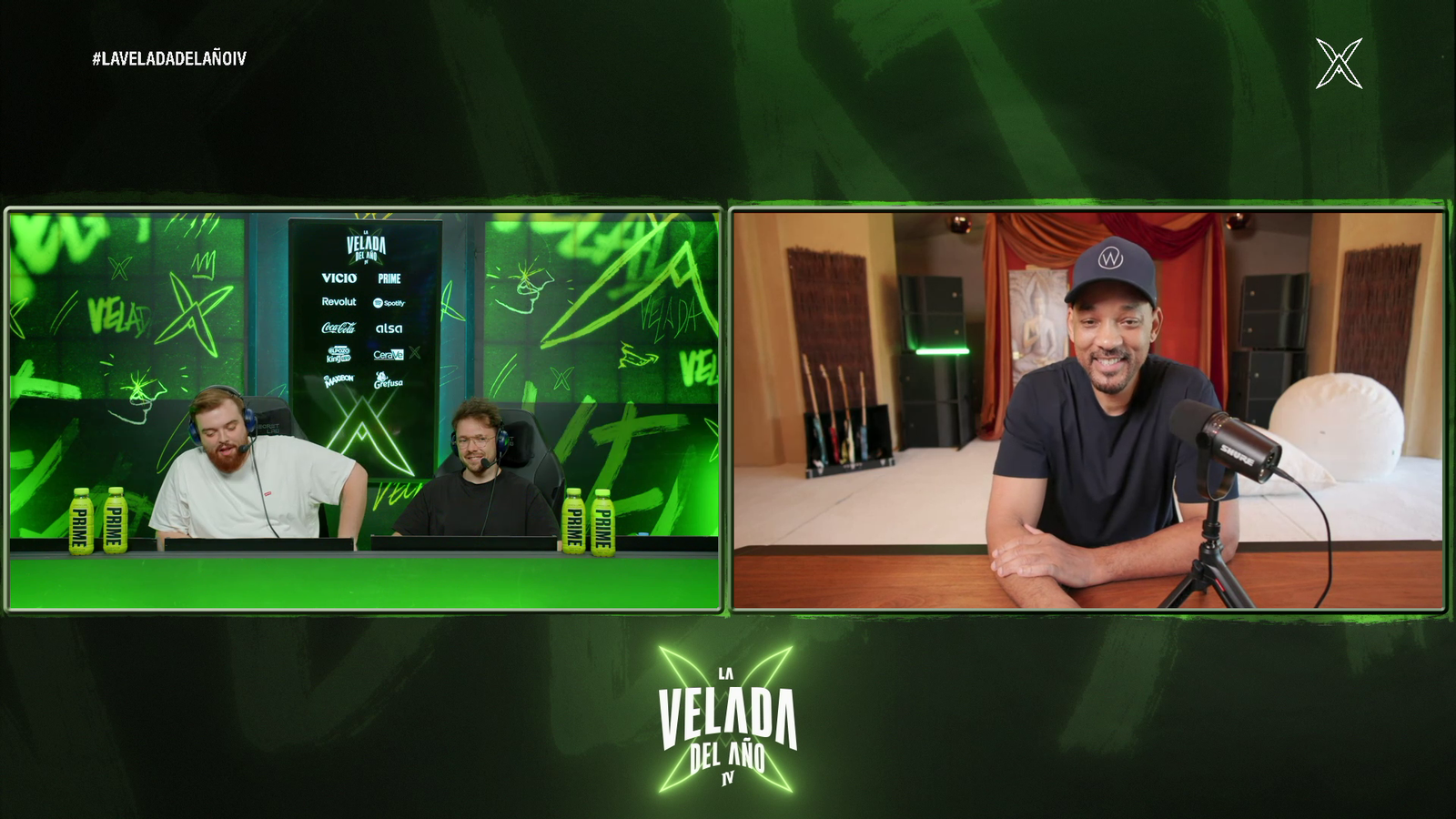 Will Smith was in Ibai's stream today and he will be singing / rapping in Ibai's La Velada 5 (the boxing event)