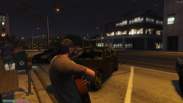 Bogg performs a song from the heart