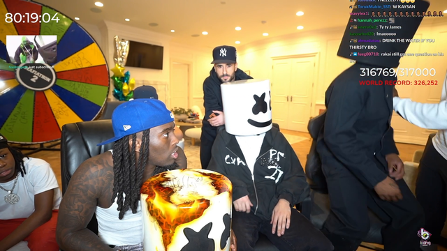 Kai's friends randomly start fighting in front of marshmellow
