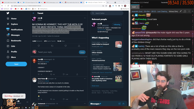 Hasan's Take on Hot Tub Meta