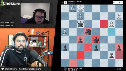GM Hikaru Pre-Moves Scarra For 10+ Turns