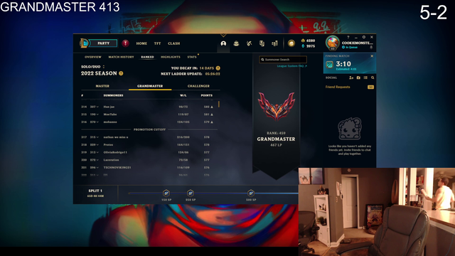 Tyler1's queue pops