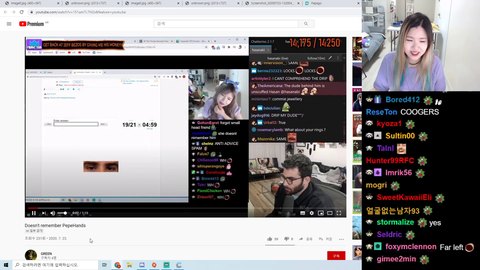 Hachubby didn't remember Hasan's face, 'cause she focused on his head size