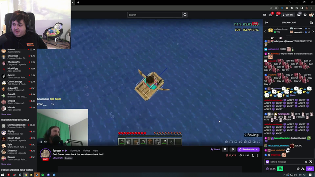 Bajs so mad at xQc for beating the record