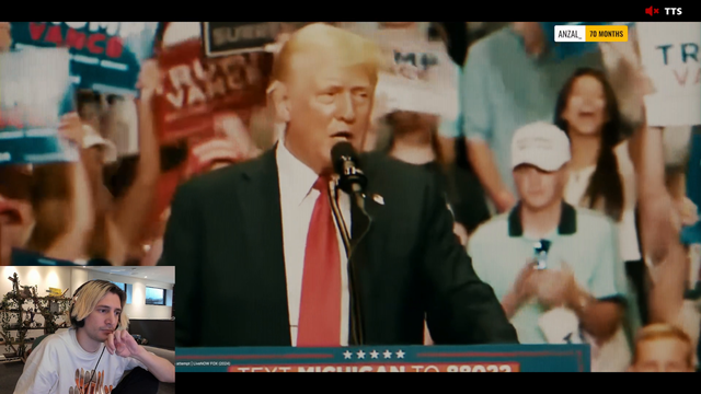 xQc supports Trump’s plan for mass deportations