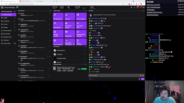 Sodapoppin's friend checked Cyr's stream