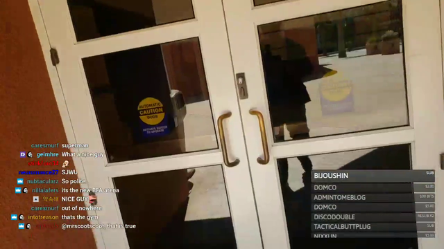 Esfand lied about being a student looking to transfer to San Jose University to get access to the gym.