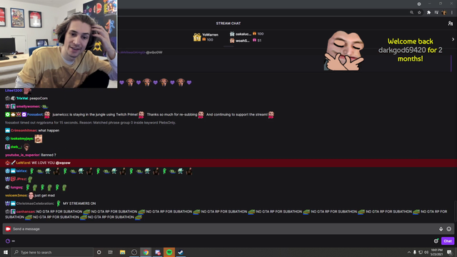 xQcOW - X Sums up why RP didnt work out for him