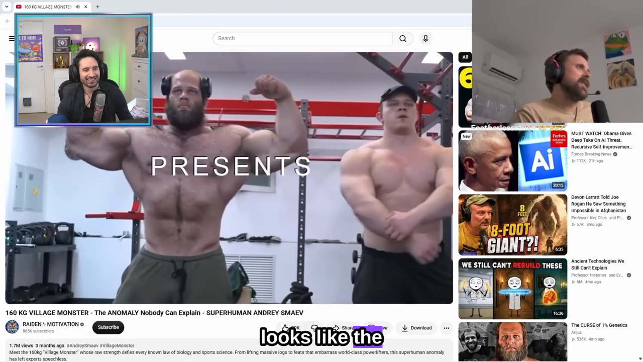 Forsen's sugar free routine paying off
