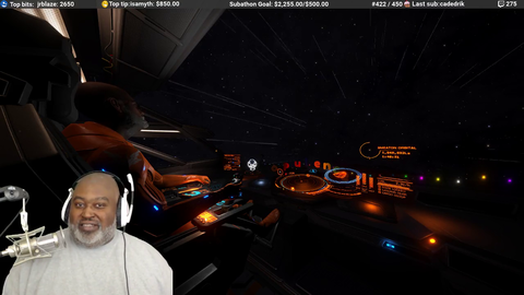 Small streamer, Bwana, receives huge donation