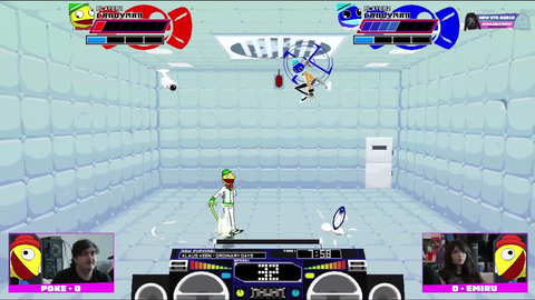 Poke vs Emiru Maxed Out Lethal League