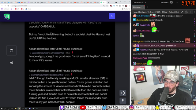 Least Insane Hasan Hatewatcher