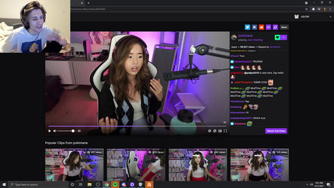 xQc has a message for Pokimane