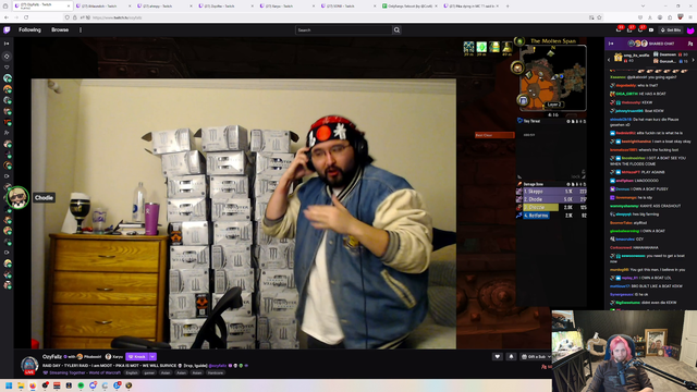 Soda checks in on the new Raid Leader