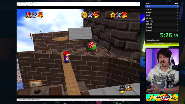 Pedguin does a skip in his first ever practice run